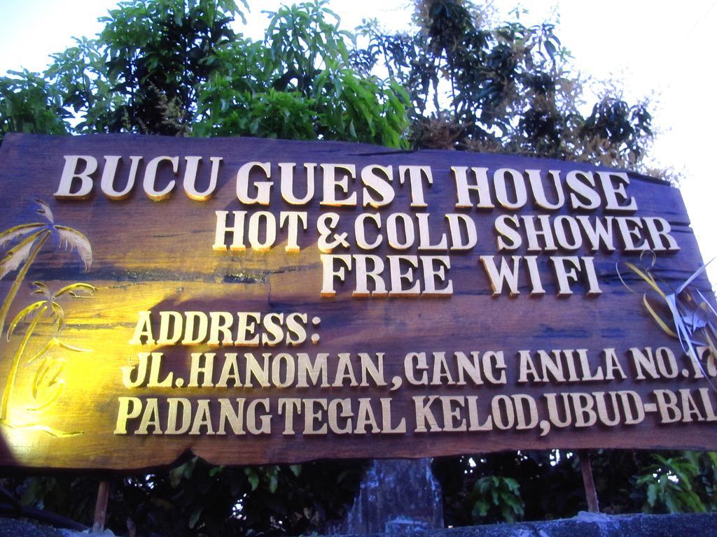 Bucu Guest House Ubud Eksteriør billede